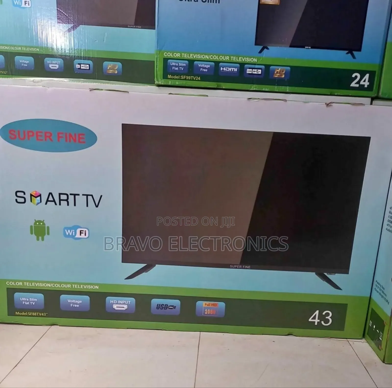 Superfine 43" Full Hd Smart Tv – Stylish, Sharp Affordable 