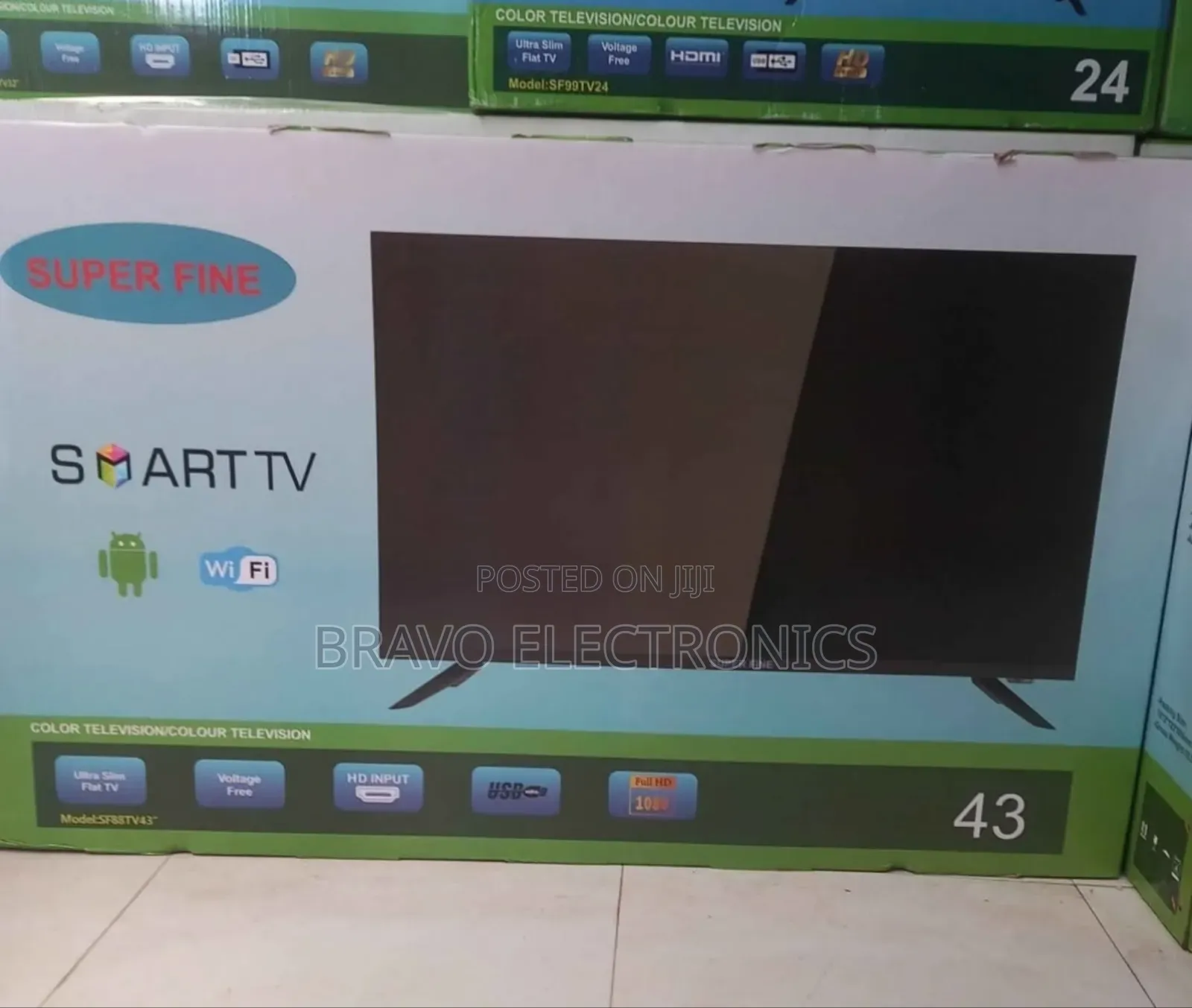 Superfine 43" Full Hd Smart Tv – Stylish, Sharp Affordable 