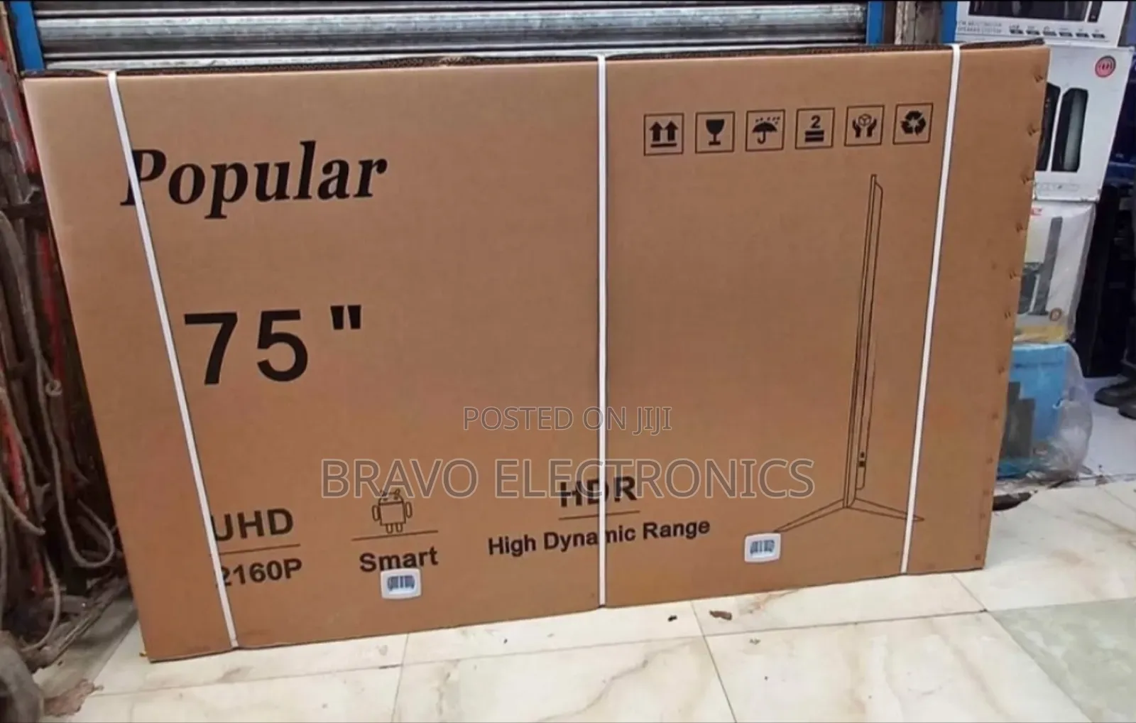 Popular 75" HDR Smart Tv – Ultra Hd, Frameless Immersive 