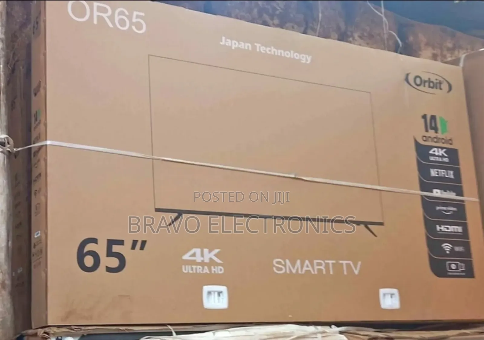 Orbit 65" Ultra Hd Smart Tv – Japan Technology, Frameless 