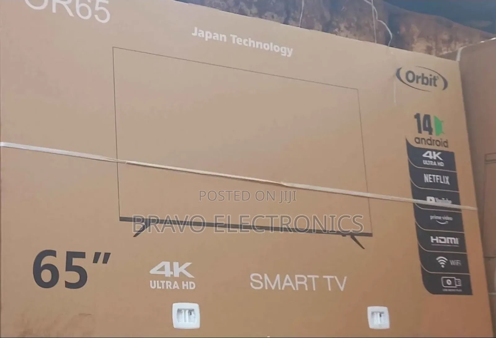 Orbit 65" Ultra Hd Smart Tv – Japan Technology, Frameless 