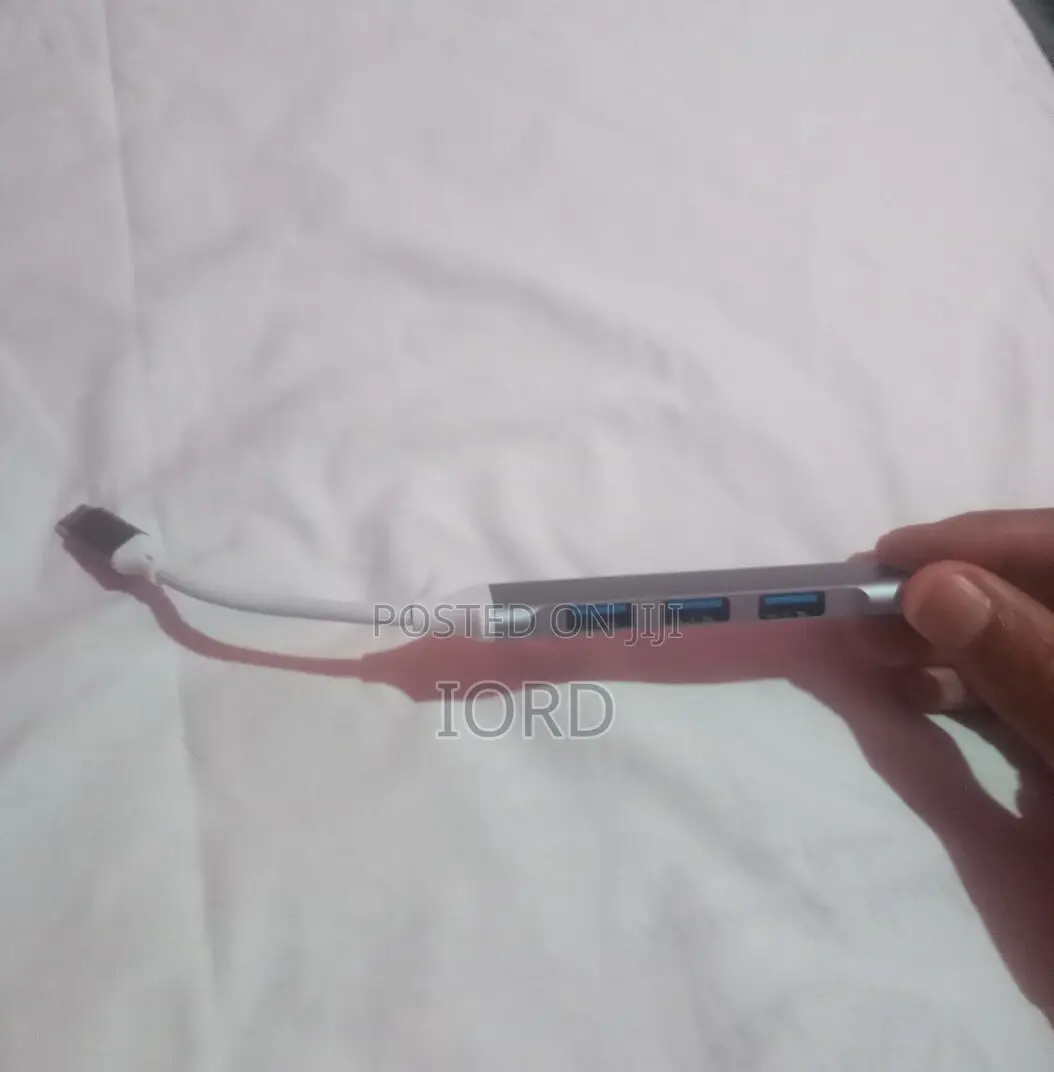 4 Port Splitter Adapter for Pc Usb C Hub Type C to 3x