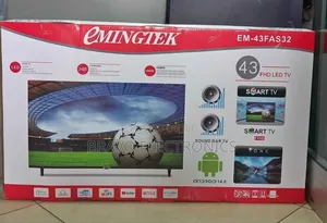 Photo - Emingtek 43" Frameless Android 14.0 Tv – Smart Stunning!