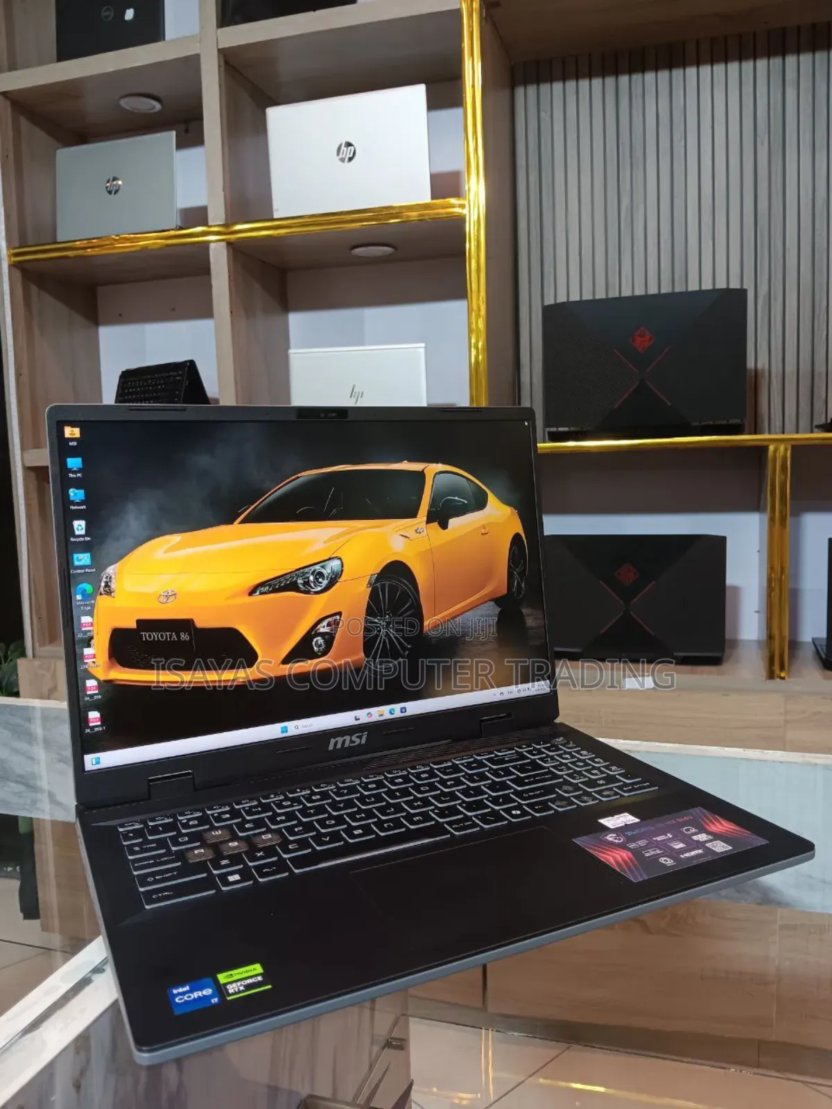 New Laptop MSI 16GB Intel Core I7 SSD 1T