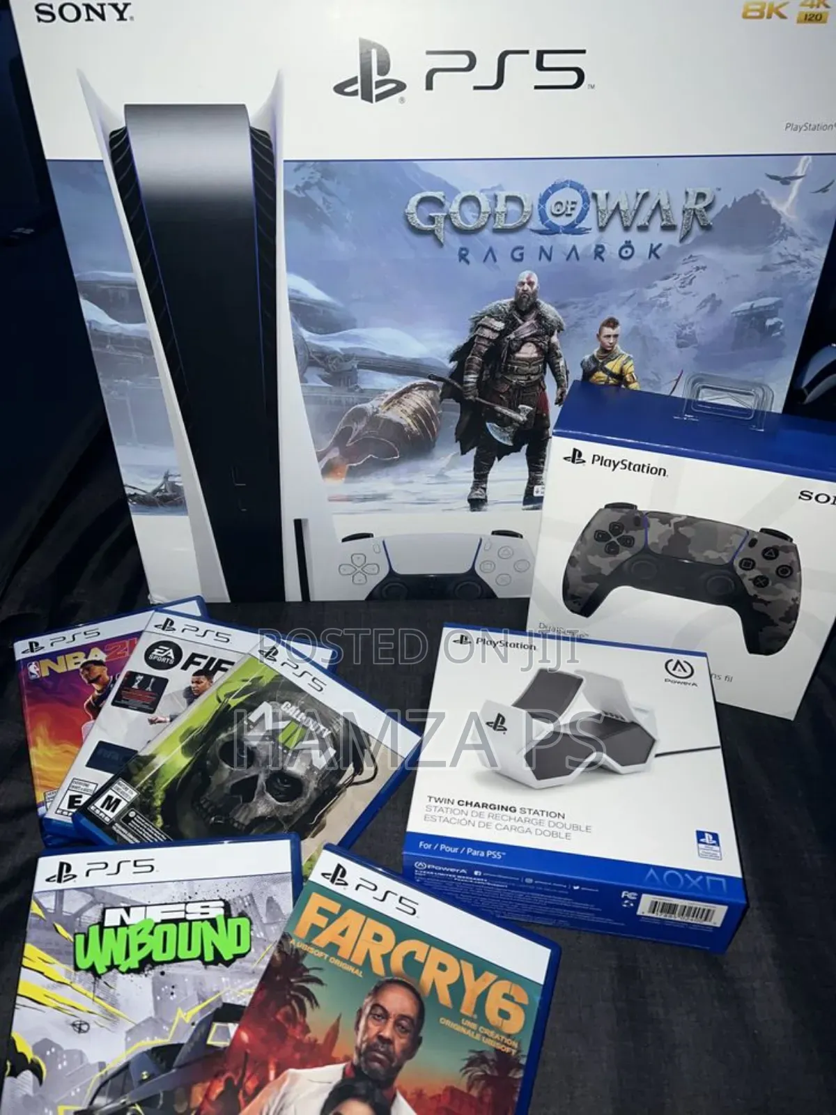 God of War Edition Ps5 አዲስ