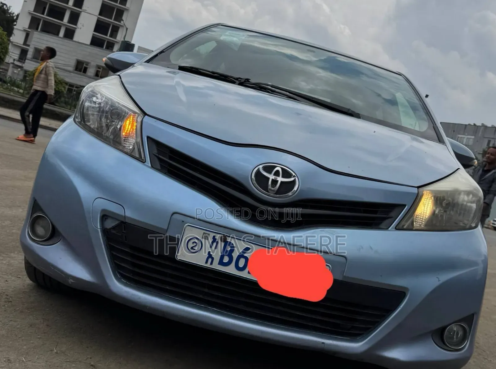 Toyota Yaris 2013 Blue