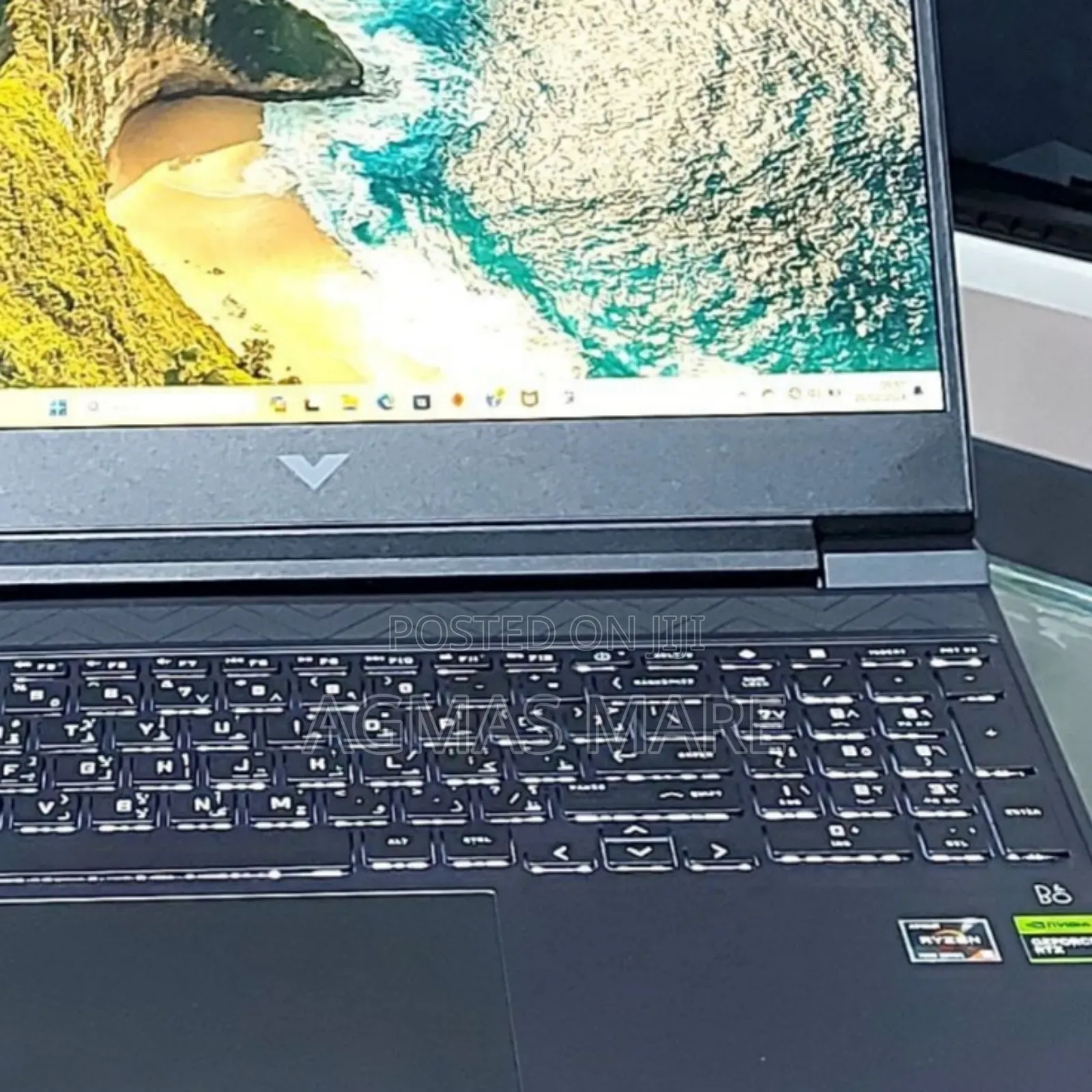 New Laptop HP Victus 15 8GB AMD Ryzen 5 SSD 512GB