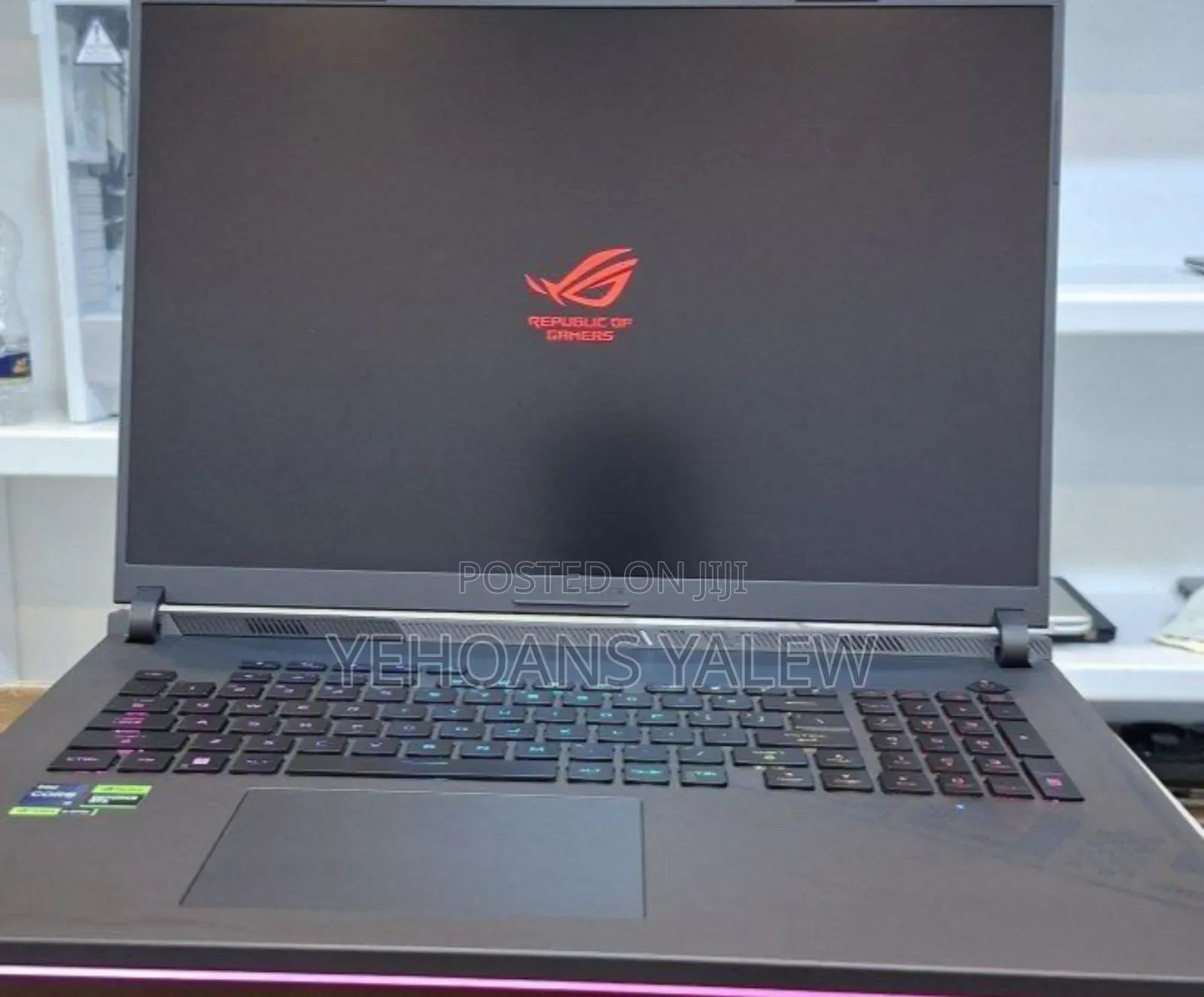New Laptop Asus ROG Strix G17 64GB Intel Core I9 SSD 2T