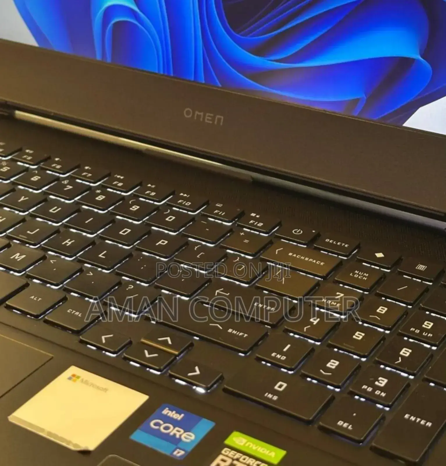 New Laptop HP Omen 16 16GB Intel Core I7 SSD 512GB