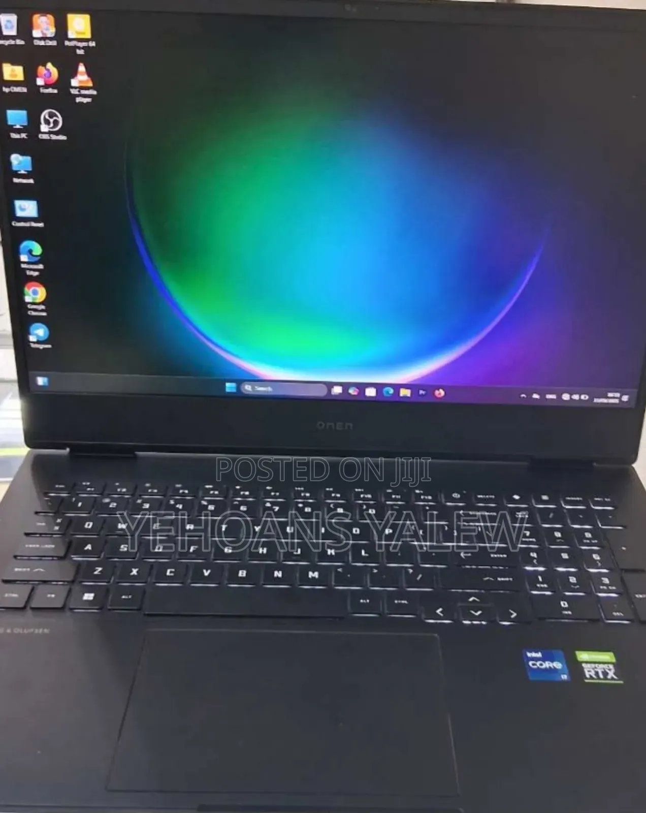 New Laptop HP Omen 16 16GB Intel Core I7 SSD 512GB