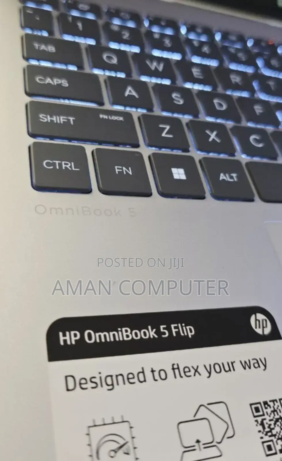 New Laptop HP OmniBook 5 Flip 16GB Intel Core I7 SSD 512GB