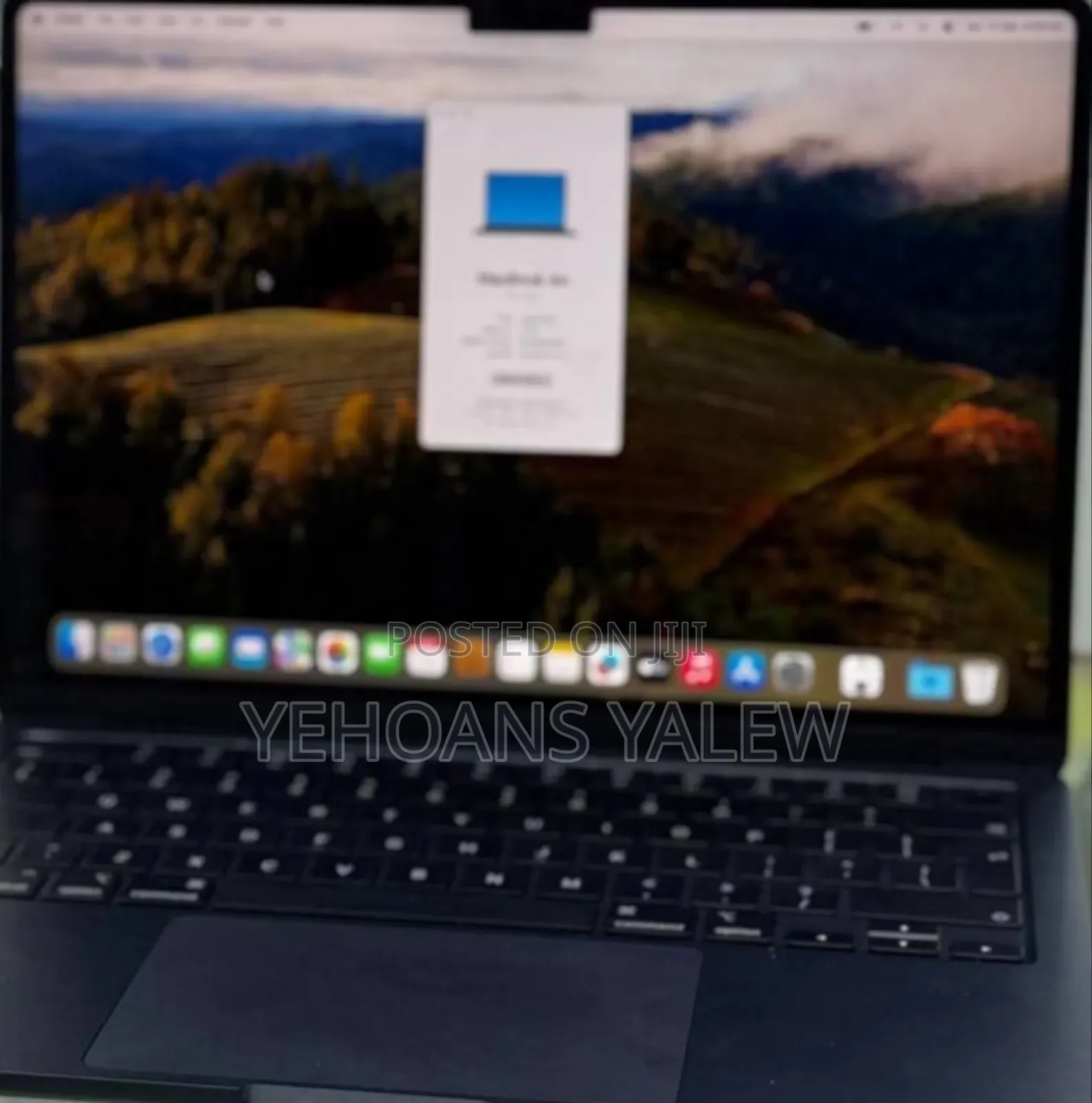 New Laptop Apple MacBook Air 2022 M2 8GB Apple M2 SSD 256GB