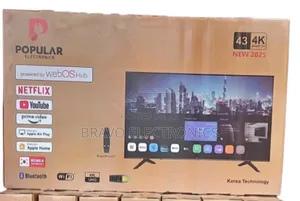 Photo - Popular 43" Webos 2025 Smart Tv – Frameless, Fast Future-ready