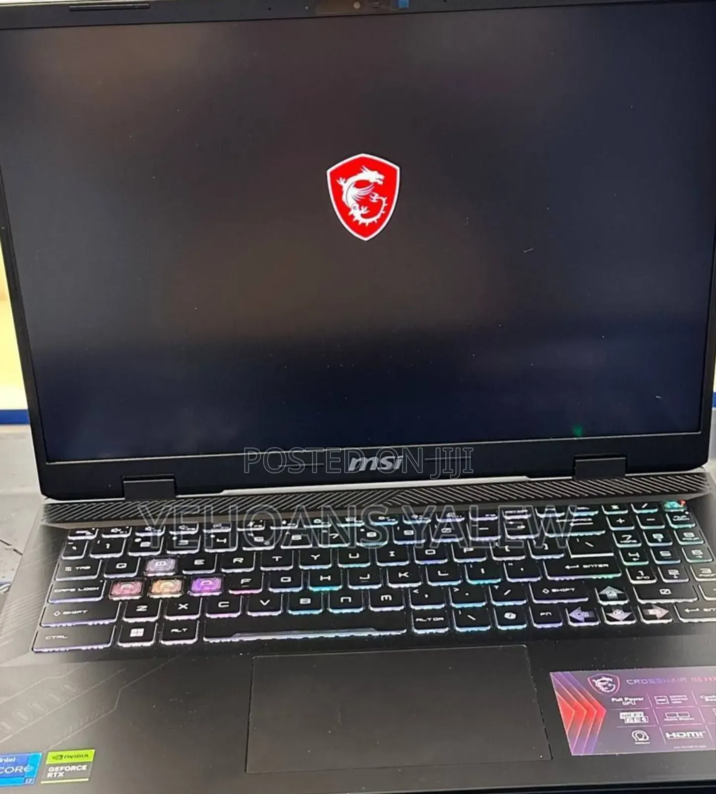 New Laptop MSI Katana 15 16GB Intel Core I7 SSD 1T