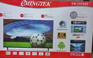 Photo - Emingtek 55" Frameless Android 14 Tv – Smart, Sleek Stunning!