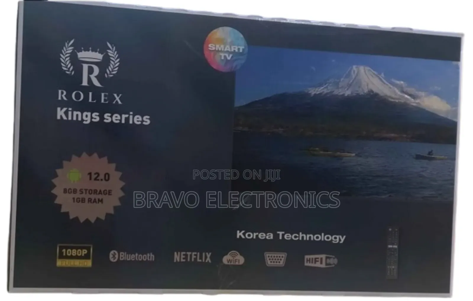 Rolex 43" Tv – Korean Technology, Crystal Clear Viewing!