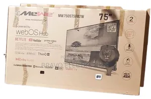 Photo - Mewe 75" Webos Hub Thinq Ai Smart Tv – Future Of Entertainment