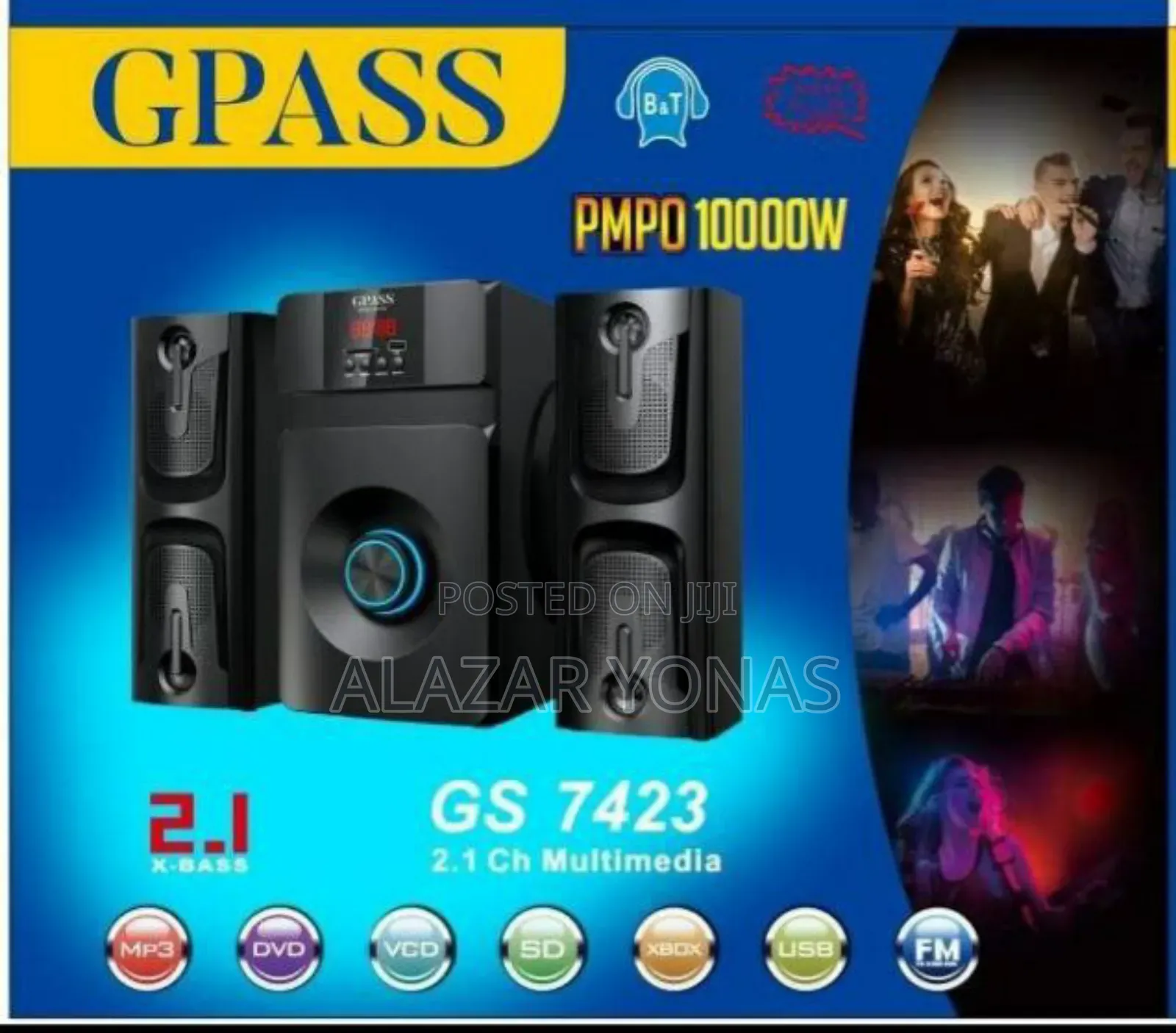 Geepas 2.1 With Model Gpass