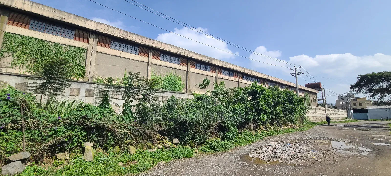 ለሺያጭ የቀረበ መጋዘን