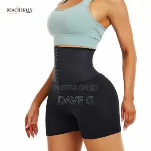 Photo - Shorts for Sports Women High Waist Sauna Pants Heat Trapping Shapewear