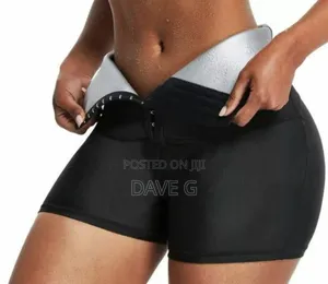 Shorts for Sports Women High Waist Sauna Pants Heat Trapping Shapewear