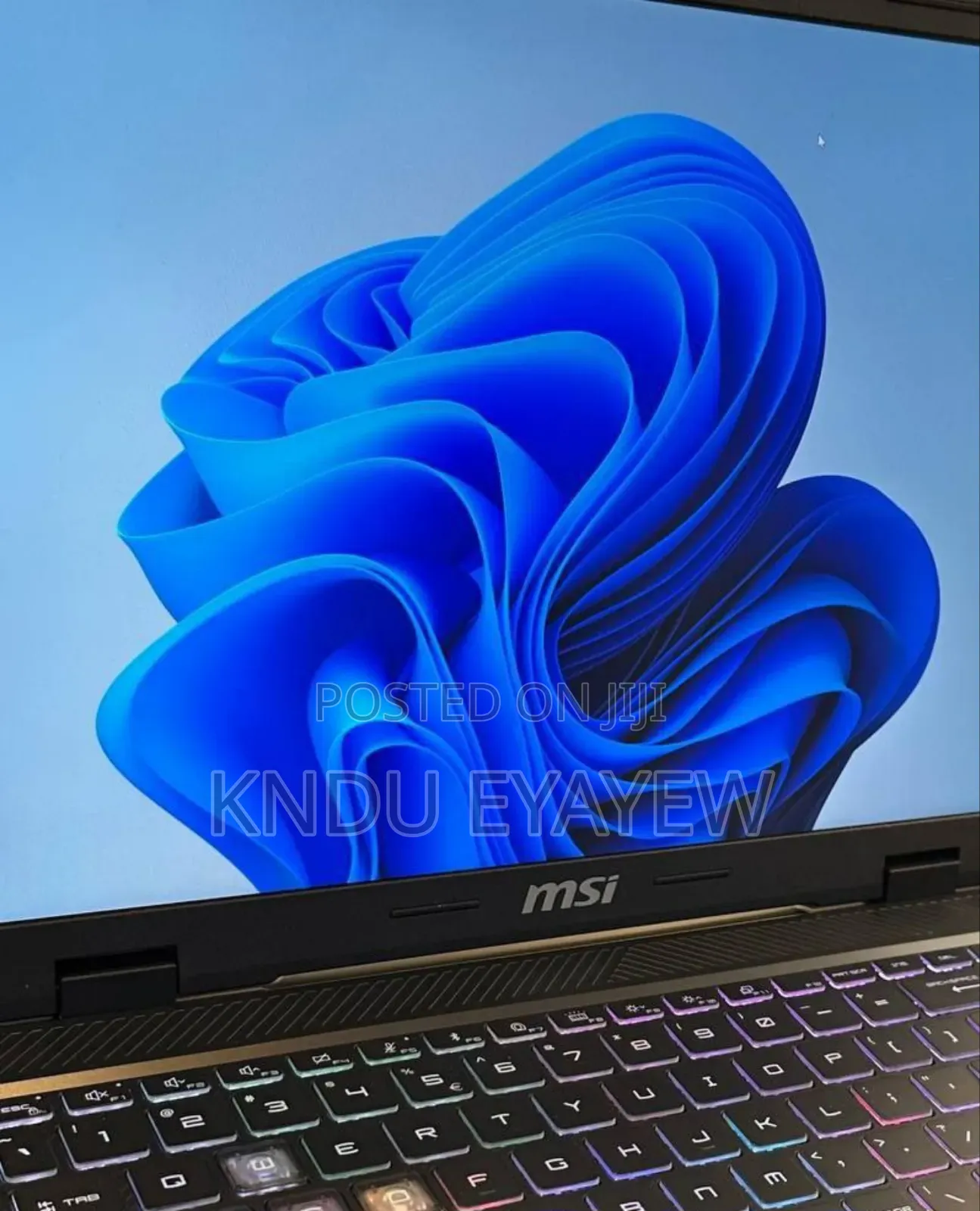 New Laptop MSI GF63 16GB Intel Core I7 SSD 1T