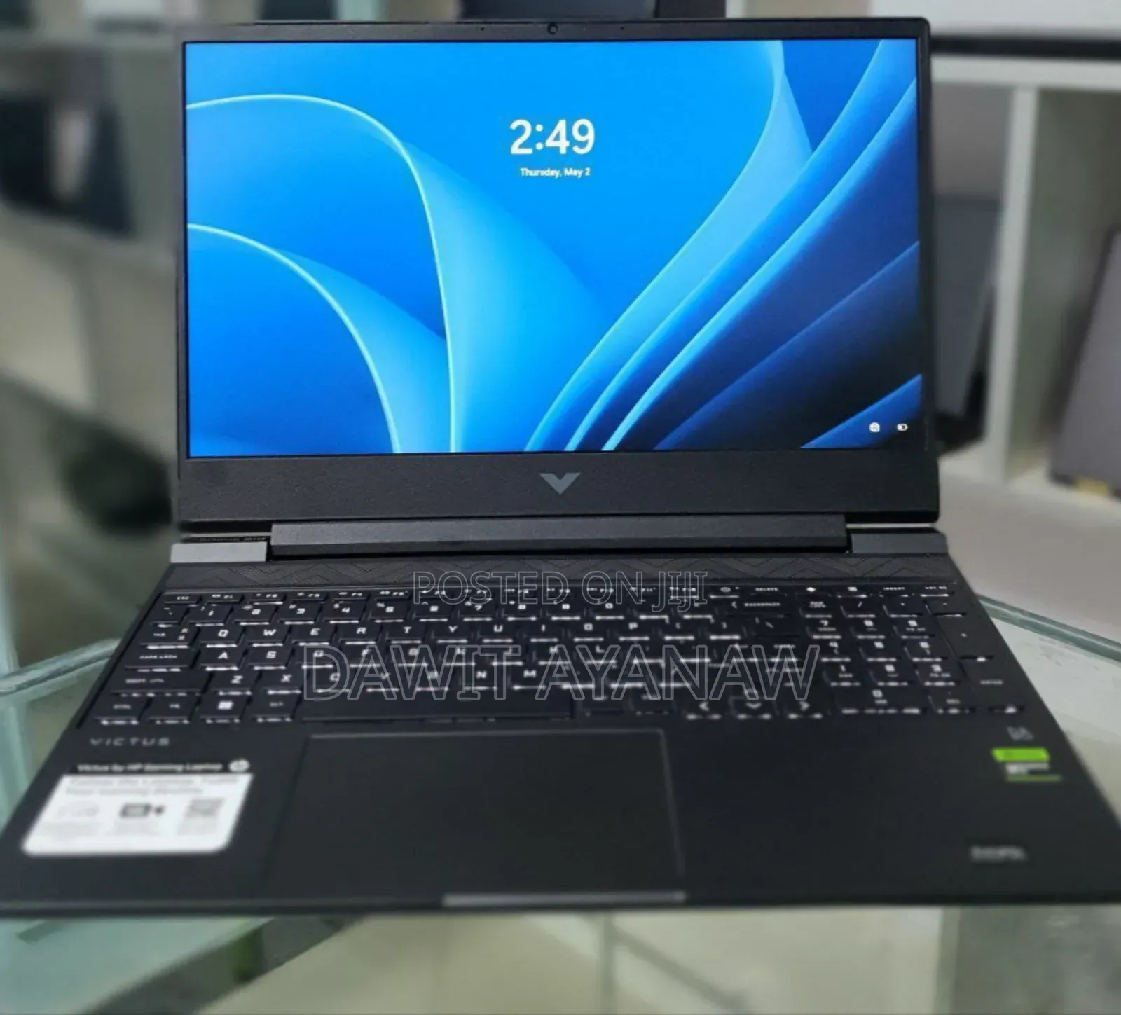 New Laptop HP Victus 16 16GB Intel Core I7 SSD 512GB