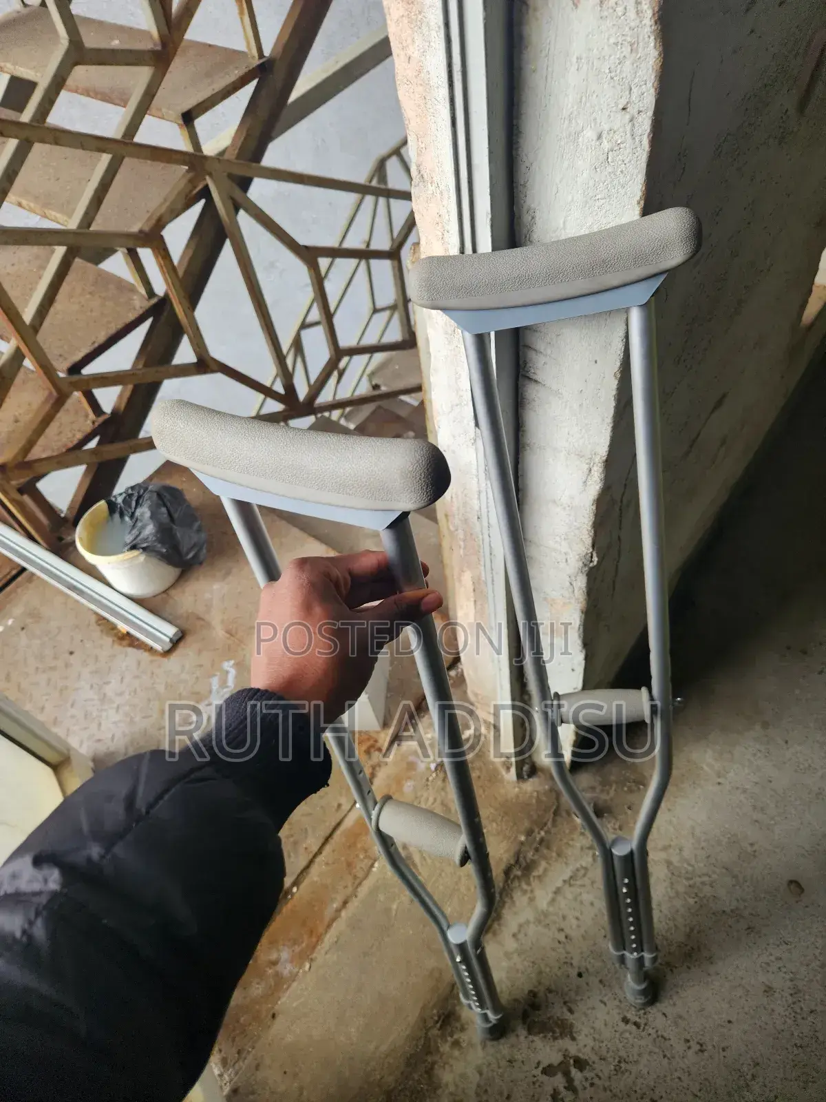 Axillary Bilateral Crutches痛楚new Meducal Crutches仔在crutches Axillary