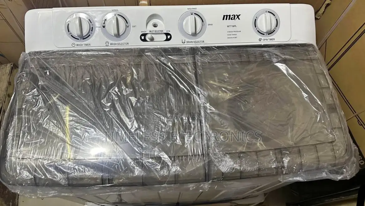 Max 16 Kg Washing Machine – Big Capacity Powerful Cleaning!