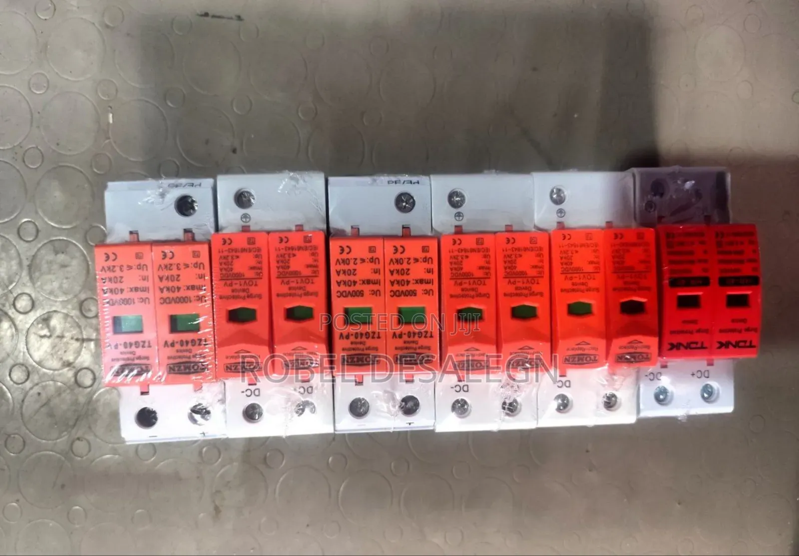 Dc Breaker and Surge Protector Device (Spd)