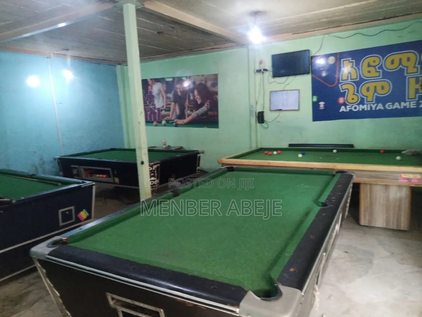 Pool and Carambula Sale