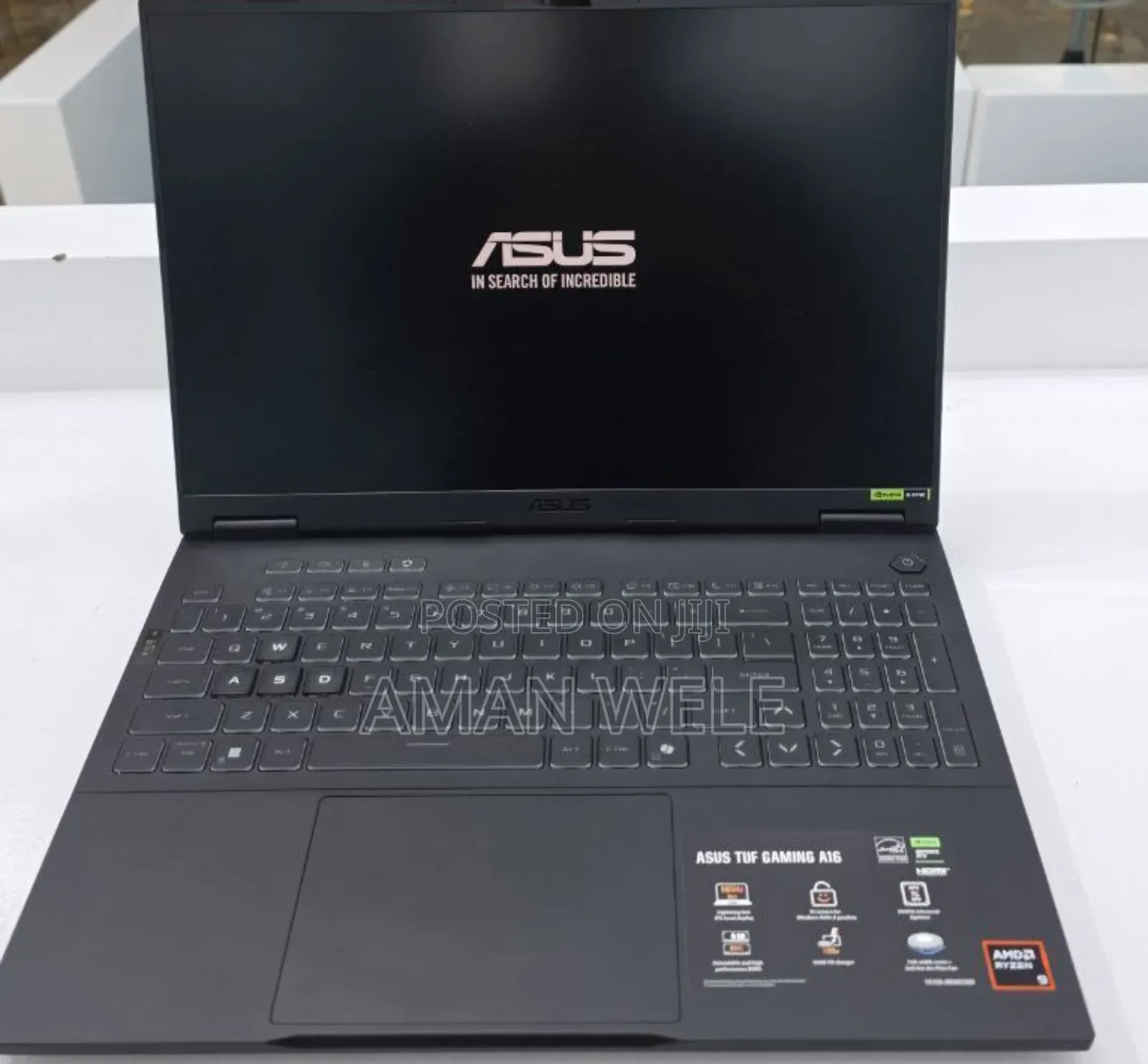 New Laptop Asus ROG Strix G16 G614 32GB AMD Ryzen 9 SSD 1T