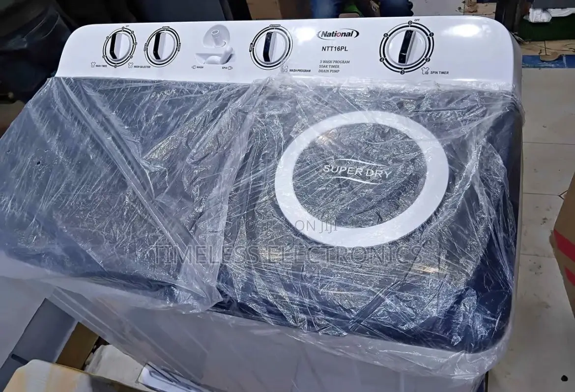 National 16 Kg Washing Machine – Large Capacity Reliable Cleaning!