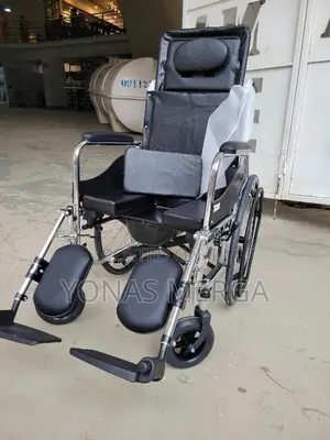Photo - Commode + Wheelchair屬三 + Reclining (3 in 1) | Comfortable觀≢Wheelchair