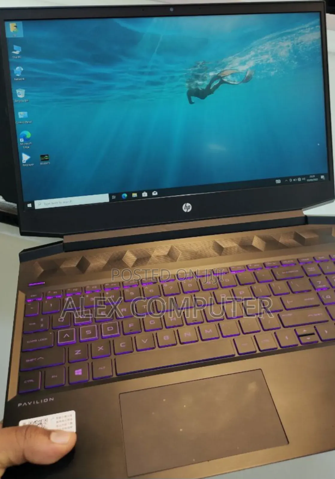 New Laptop HP Pavilion Power 15 16GB AMD Ryzen 7 SSD 512GB