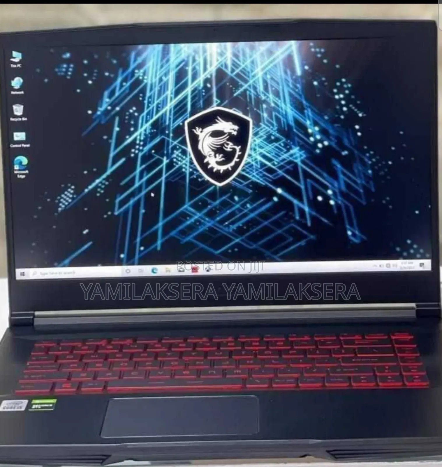 New Laptop MSI GF63 8GB Intel Core I7 HDD+SSD 1T