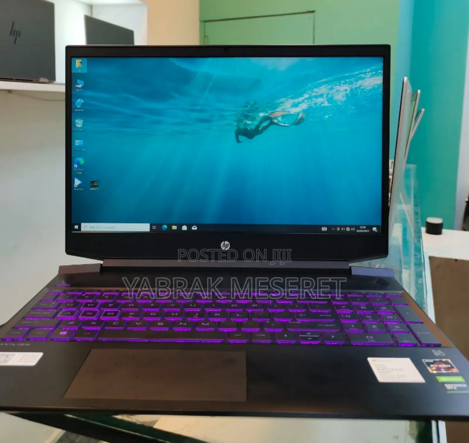 New Laptop HP Pavilion Power 15 16GB AMD Ryzen 7 SSD 512GB