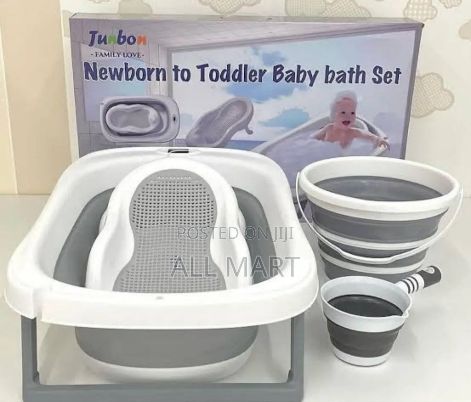 4 In 1 Foldable Luxury Baby Bather