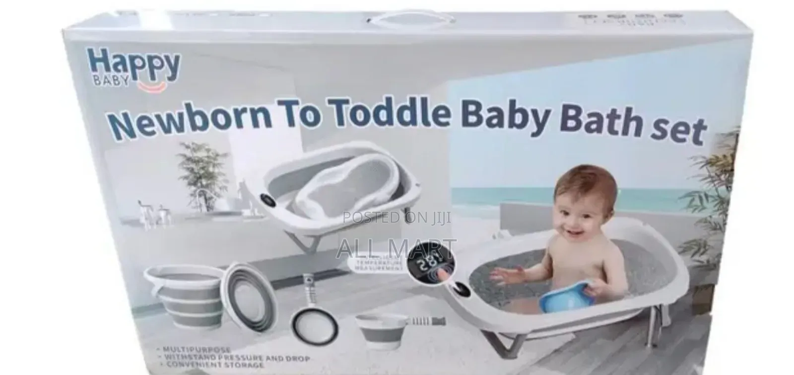 4 In 1 Foldable Luxury Baby Bather