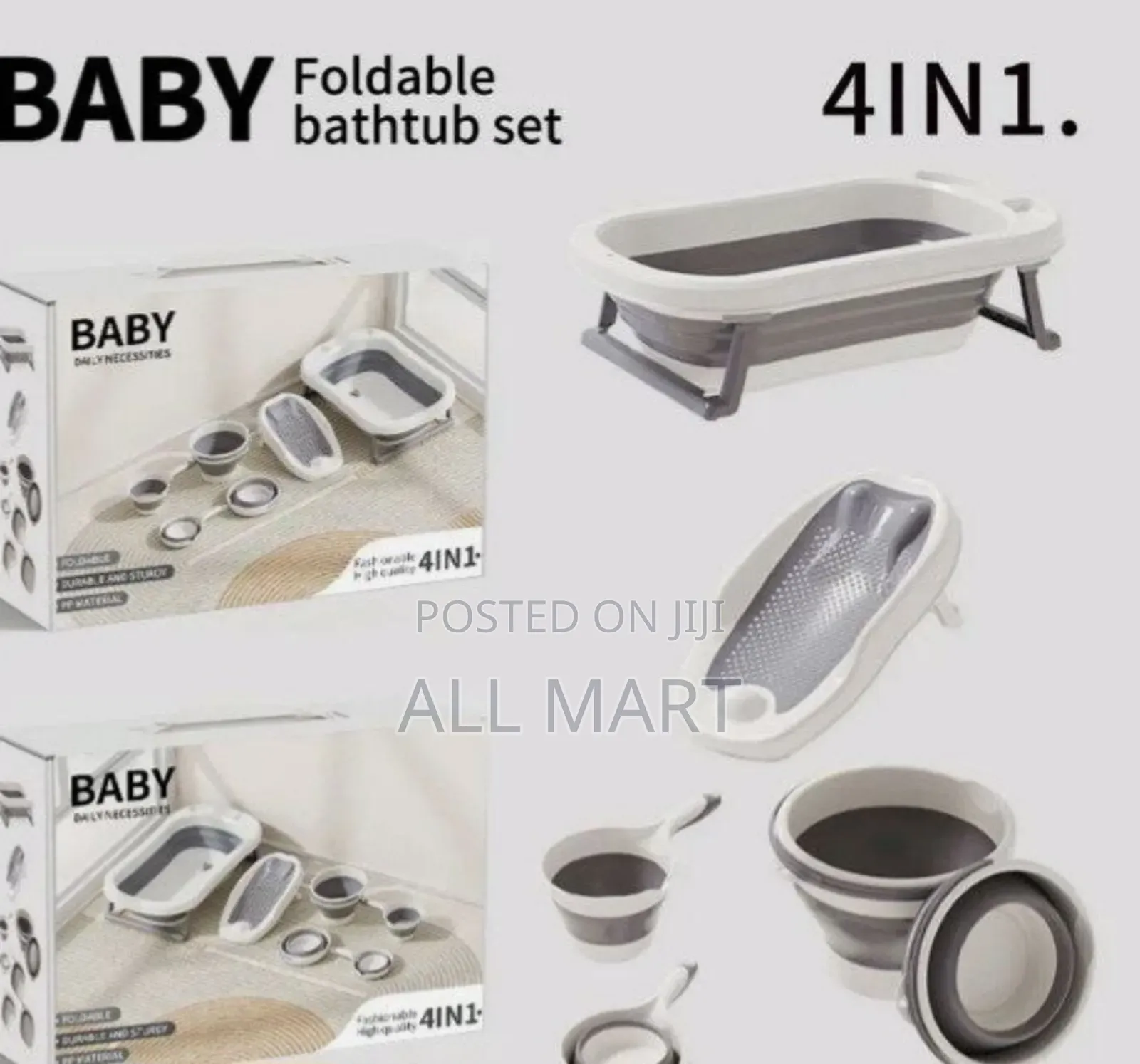 4 In 1 Foldable Luxury Baby Bather
