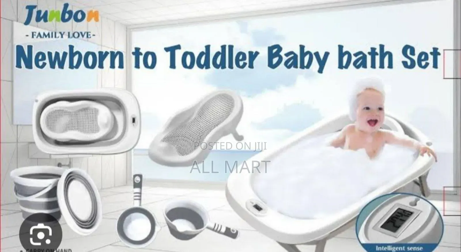4 In 1 Foldable Luxury Baby Bather