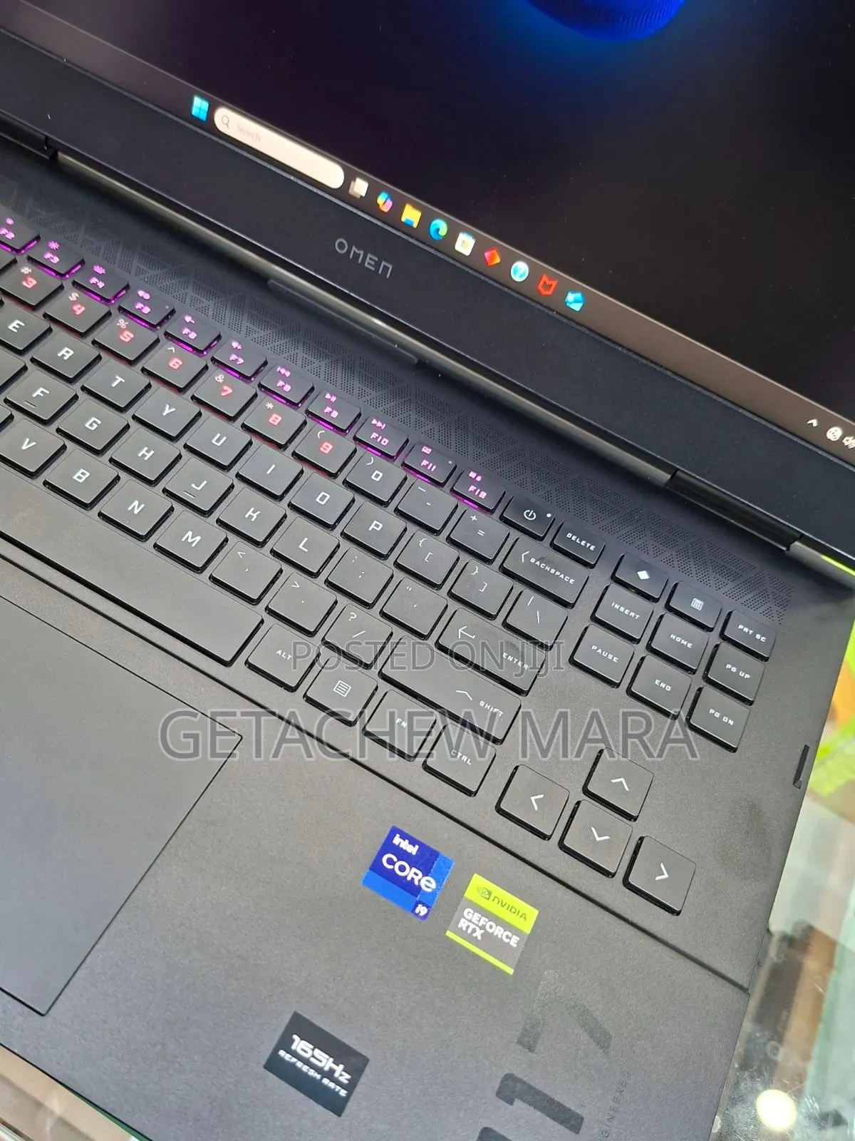 New Laptop HP Omen 17 32GB Intel Core i9 SSD 2T