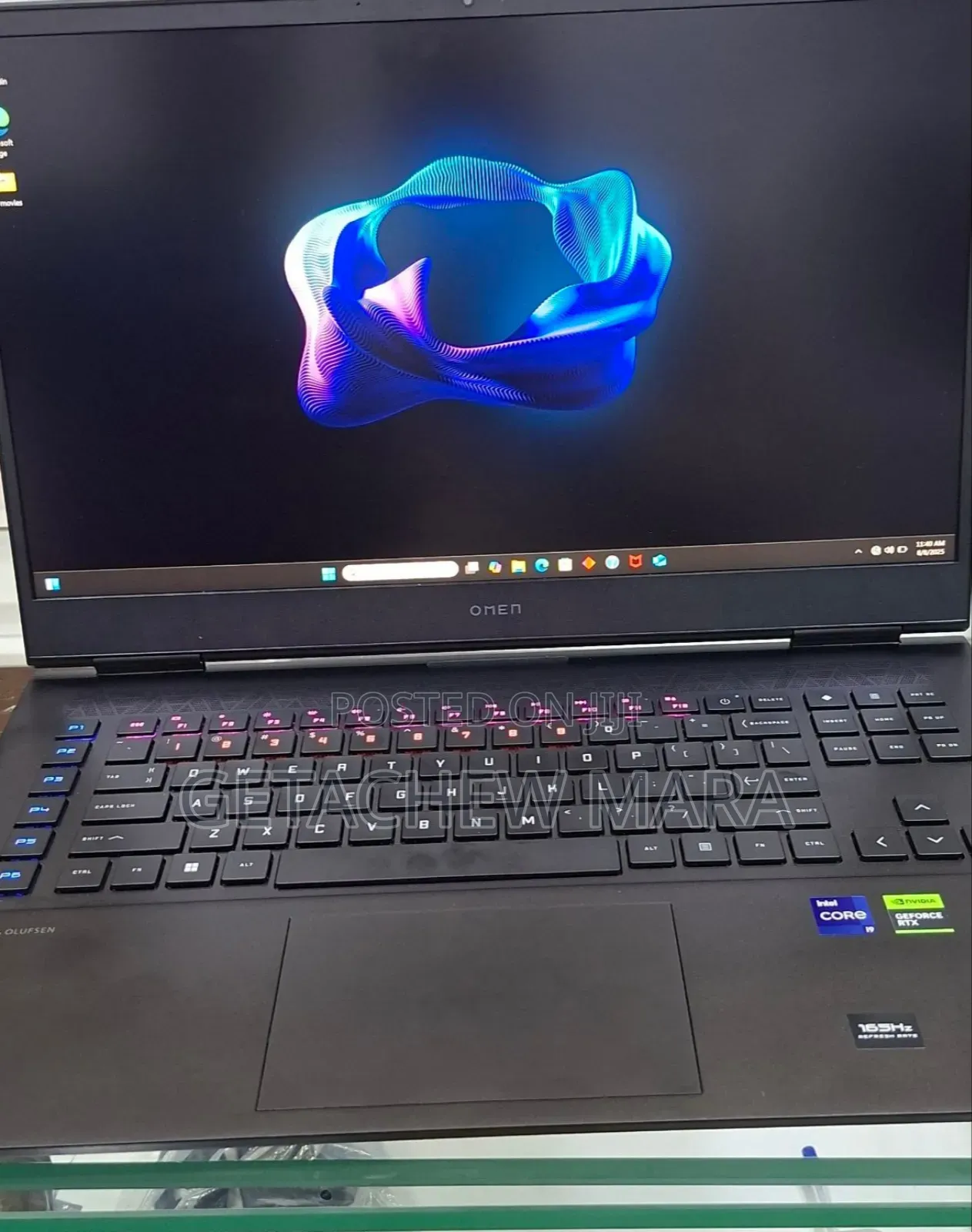 New Laptop HP Omen 17 32GB Intel Core i9 SSD 2T