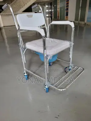 Photo - Commode Chair垮፸shower_pot Chair₡∞Bathroom Helper Line:Toilet Chair