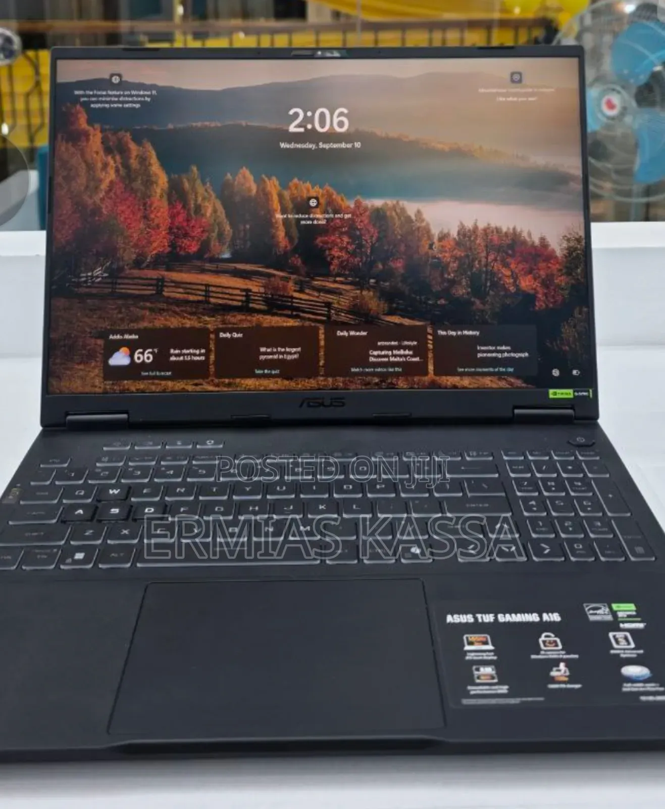 New Laptop Asus TUF Gaming A15 32GB AMD Ryzen 9 SSD 1T