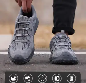 Rubber Thick the Sole Safety Shoes Durable Protective Shoes Work Shoe