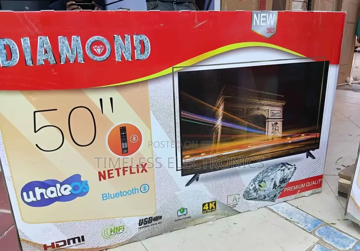 Dimond 50” Webos Smart Tv – Double Glass, Stunning Picture!