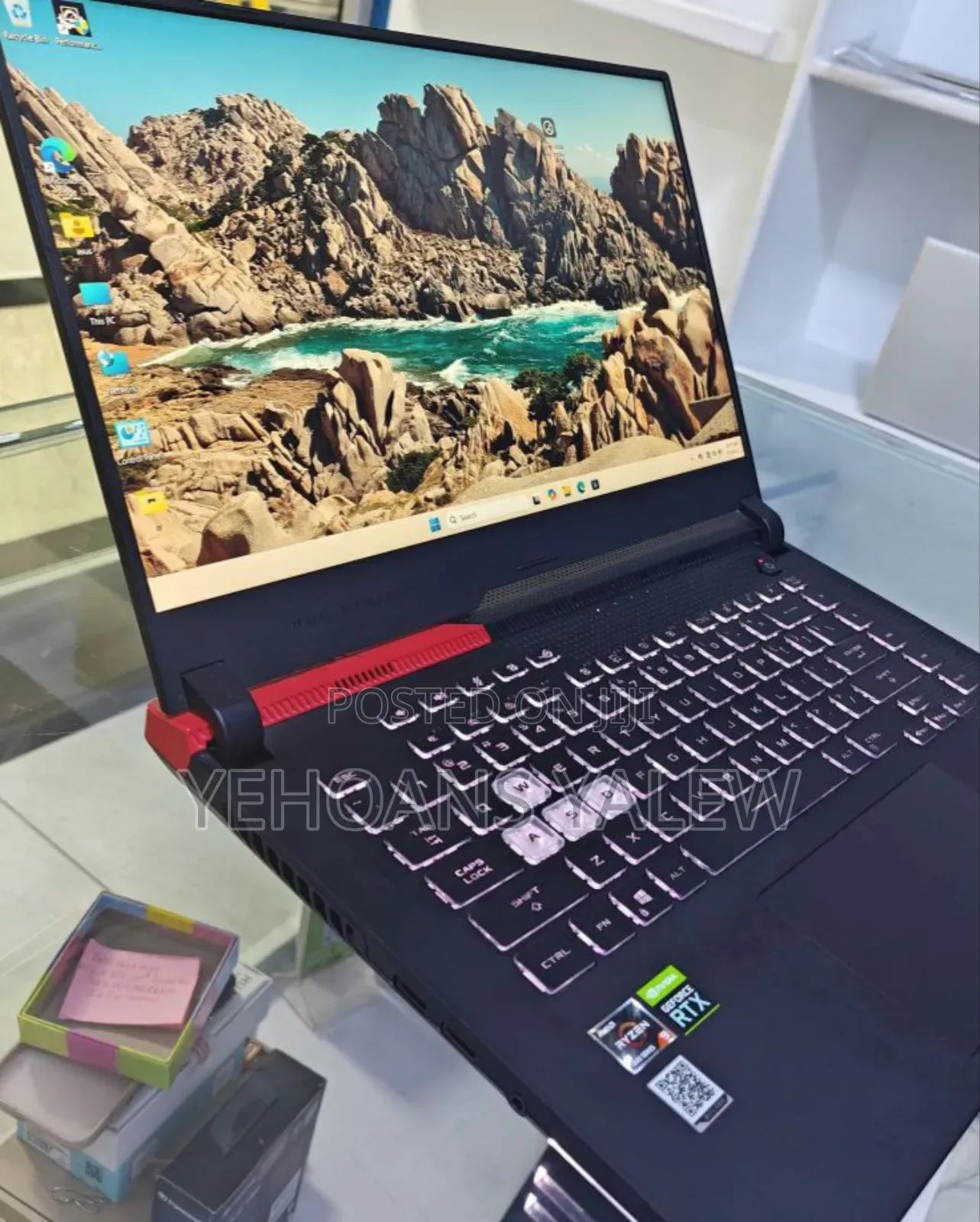 New Laptop Asus ROG Strix G15 16GB AMD Ryzen 9 SSD 1T
