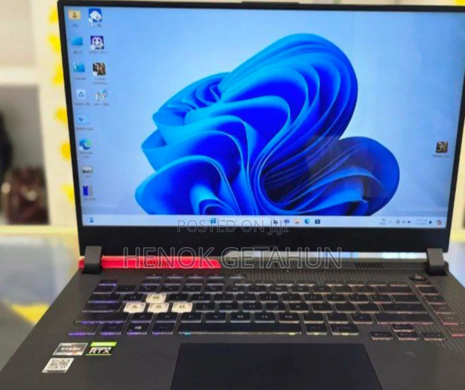 New Laptop Asus ROG Strix G15 16GB AMD Ryzen 9 SSD 512GB