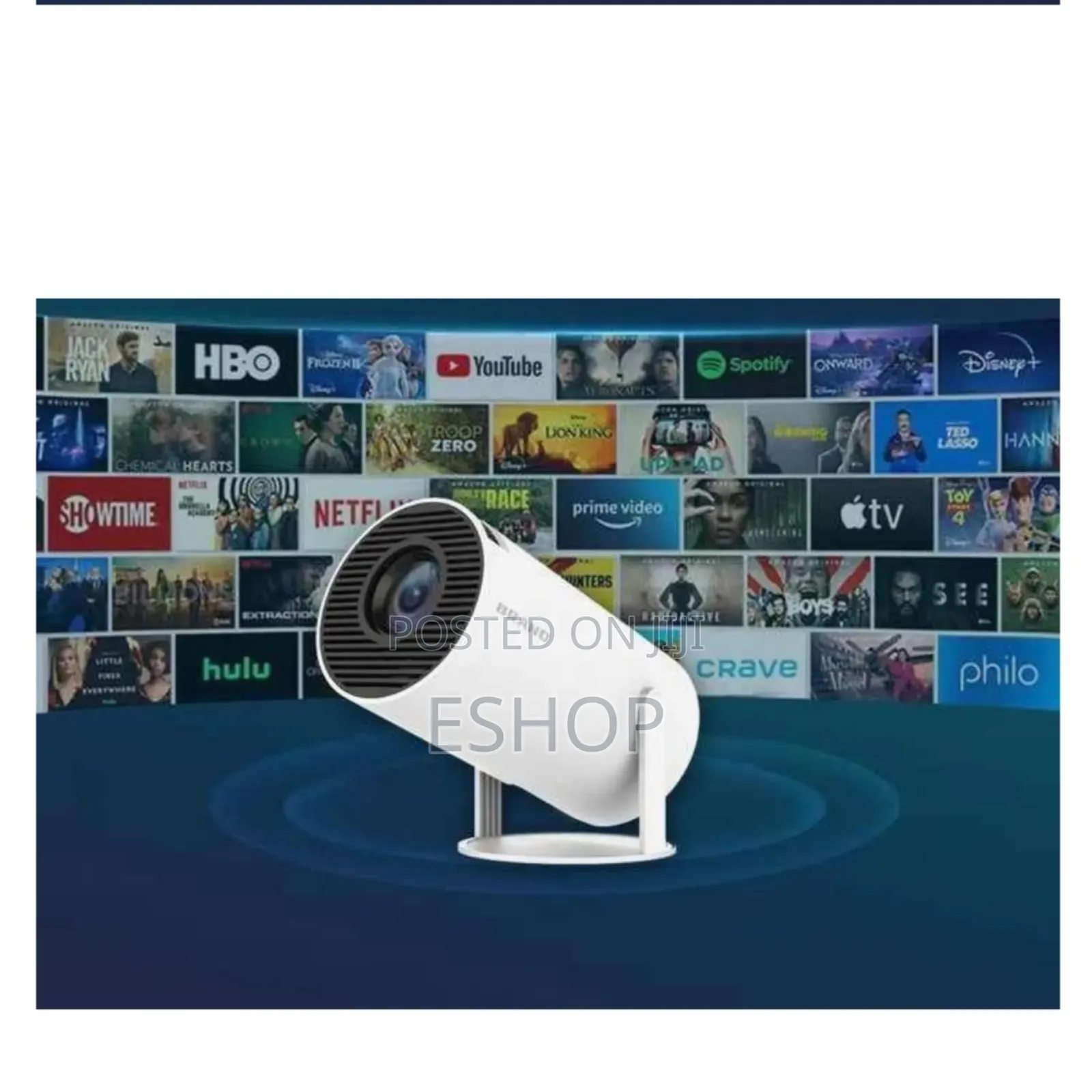 Ultimate Entertainment: Smart Android Projector With Hi-Fi Sound